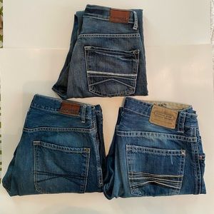 3 pack of Express Jeans. Size 34/30